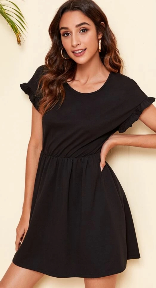 H&M mini black dress